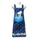 Peanuts Snoopy Women Polyester Apron Cooking Kitchen Craft Apron Navy Blue WOODSTOCK 