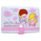 Little Twin Stars Card Holder 12 Pockets Pink Rose Sanrio
