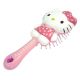 Hello Kitty Die Cut Hairbrush Comb Polka Dot Pink Sanrio