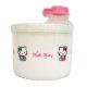 Hello Kitty Babay Aggranize Milk Powder Container White Sanrio