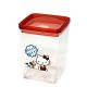 Hello Kitty Sealed Jar Food Container w/ Spoon Sanrio Red Dessert