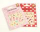 Mickey Minnie Nail Stickers 2 Sheets Retro Pink & Red Disney