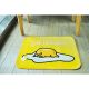 Sanrio Gudetama Carpet Doormat Plush Floor Mat Rug Poached Egg Yellow