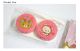 San-X Rilakkuma Soft Contact Lens Case w/ Tweezer Strawberry