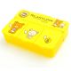 San-x Rilakkuma Pill Case Small Item Storage Box Case 4-Compartments Yellow