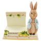 Beatrix Potter Peter Rabbit Memo Card Phone Holder Resin Ivory-White
