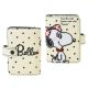 Peanuts Belle Snoopy Card Case 12 Card Pockets