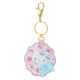 Hello Kitty Keychain Strap Key Chain Ring Hook Clasp PU Leather (Flower Ribbon)