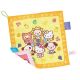 Toyroyal X Hello Kitty Cotton Blankie Rattle Sound Hanky Pink Sanrio Japan