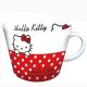 Hello Kitty & Teddy Ceramic Mug Cup Polka Dot Red Sanrio Japan Original 
