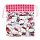 Hello Kitty Drawstring Bag Purse-string Bag Sanrio Pink