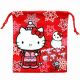 Hello Kitty Drawstring Bag Purse-string Bag Sanrio Red