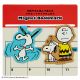 Peanuts Snoopy Die-cut Magnetic Page Markers Bookmarks Set of 2 Pcs Sanrio