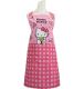Hello Kitty & Tiny Chum Women Polyester Apron for Cooking Kitchen Craft Gardening Pink Plaid