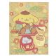 Pom Pom Purin 福 Bliss Chinese New Year Red Envelopes Packet 8pcs Golden Bronzing Auspice