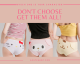 Sanrio Hello Kitty / My Melody / Pompom Purin Womens Underwear 3PC Pack Cotton Mid Waist Full Coverage Brief Ladies Panties Lingerie Undergarments 
