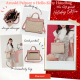Arnold Palmer X Hello Kitty Handbag Shoulder Bag w/ Long Strap 3-Layer Ladies Women Pink 