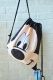 Disney Mickey Face-shape Drawstring Backpack Rucksack School Bag