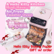 Hello Kitty  12-In-1 Air Fryer Toaster Oven + Kitty Baking Paper Gift Holiday Gift  Idea
