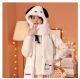 Sanrio Character Thermal Scarf Hat and Gloves Three-Piece Set My Melody Kuromi Cinnamoroll Pochacco Holiday Gift Idea