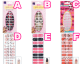 Sanrio Hello Kitty Nail Stickers Full Wraps Polish Strips Cute Gift Manicure Pedicure SET A BUY ONE GET ONE FREE