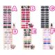 Sanrio Hello Kitty Nail Stickers Full Wraps Polish Strips Cute Gift Manicure Pedicure SET B 