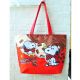 Peanuts Snoopy Women's Nylon Shopping Tote Bag Shoulder Bag