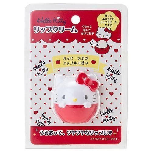 Sanrio Hello Kitty Lip Balm Tumbler Type Apple Fruit Aroma Red Japan Inspired By You