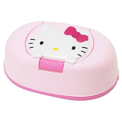 Sanrio Hello Kitty Wet Tissue Moist Towelette Wipe & Facial Form Case Box F/S 