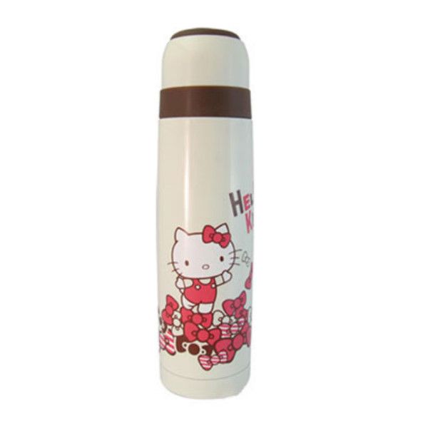 Hello Kitty Vacuum Bottle Thermos Ribbon White Sanrio Inspired by You.