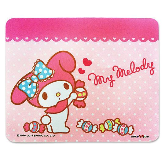 Cute Girl's Pink My Melody Mouse Pad Mat PC Computer Laptop Comfortable Mice Pad