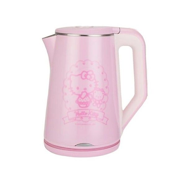 Hello Kitty & Tiny Charm 1.8L / 61oz Electric Kettle Stainless Steel Tea  Kettle Base Plug Inspired by You.