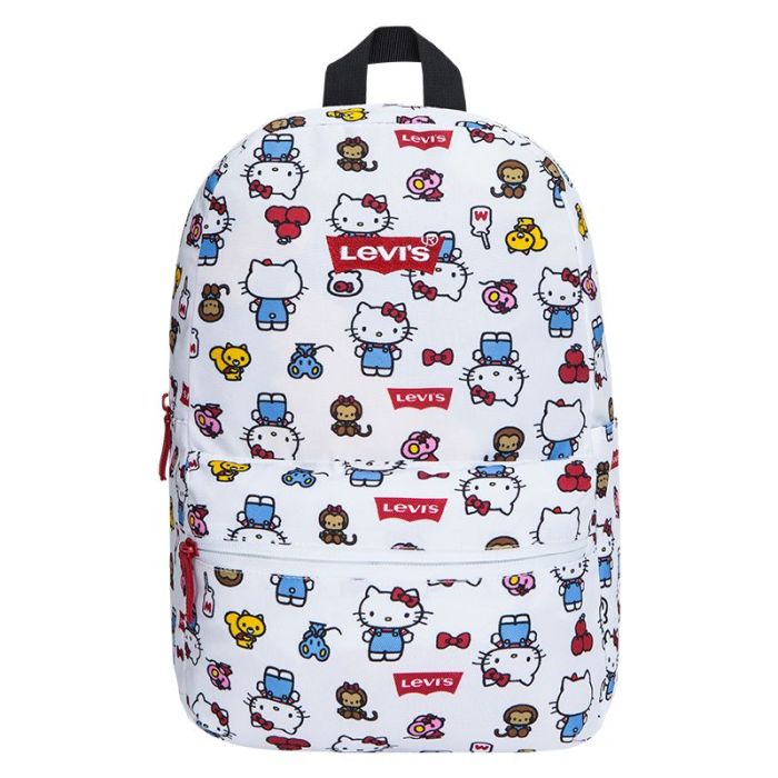 genade krekel grens Levi´s® Hello Kitty Backpack School Bag Women Girls Canvas Rucksack  Inspired by You.