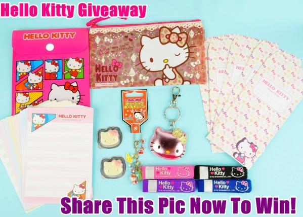 Giveaway Time! Hello Kitty Giveaway Exclusively For Our Friends! Winner Will be Announed on May 25th Pacific Time