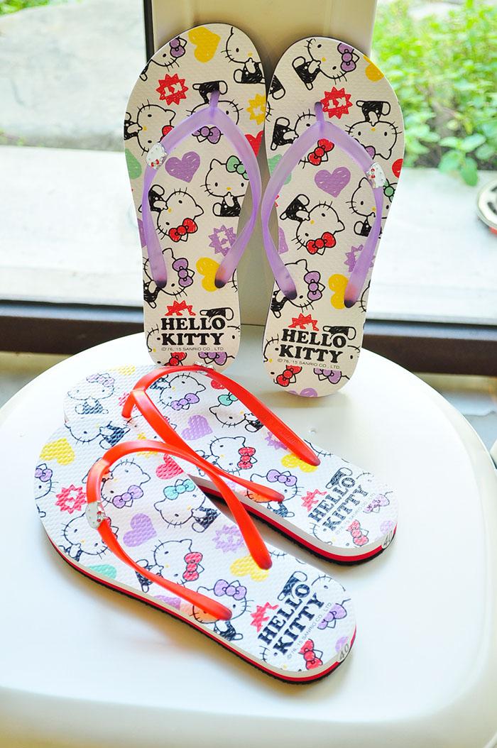 Before You Go To The Beach This Summer, Check Out These Hello Kitty Flip-Flops (Editor's Choice : )