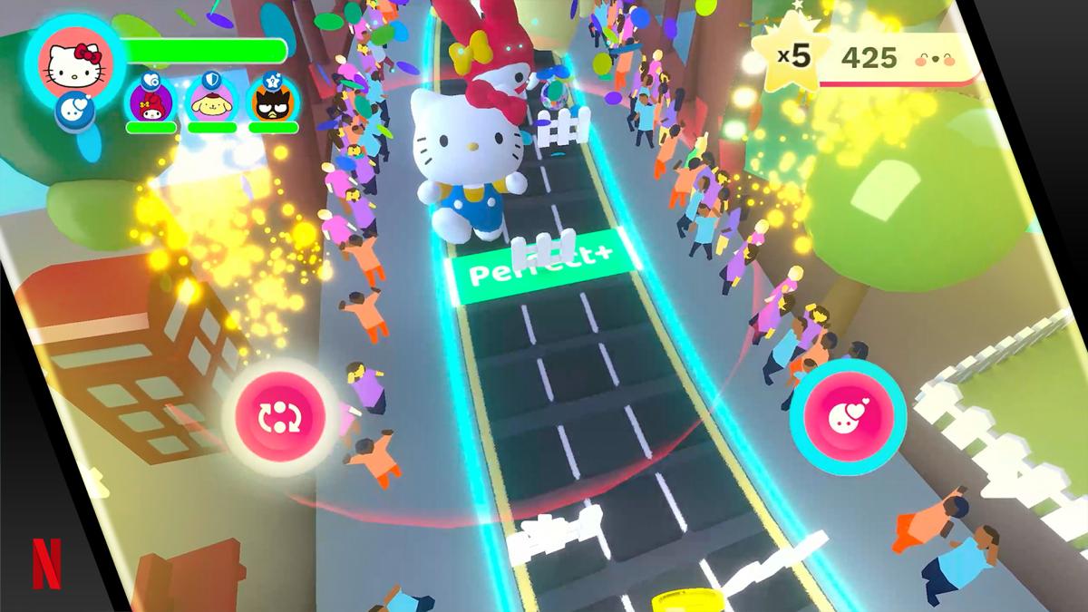 Netflix's latest batch of games includes a Hello Kitty rhythm title