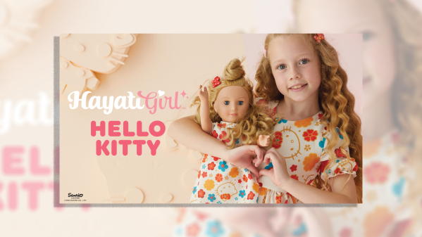 Hayati Girl Dolls to Have a New Look with Hello Kitty Partnership