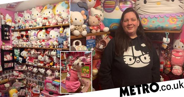 Hello Kitty mega-fan spends £15,000 on huge collection